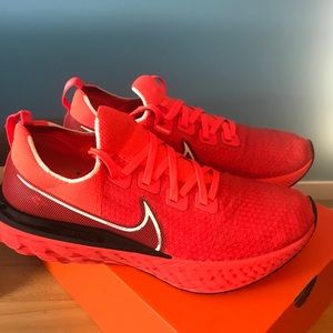 Nike Men's React Infinity Flyknit Run Shoes Red